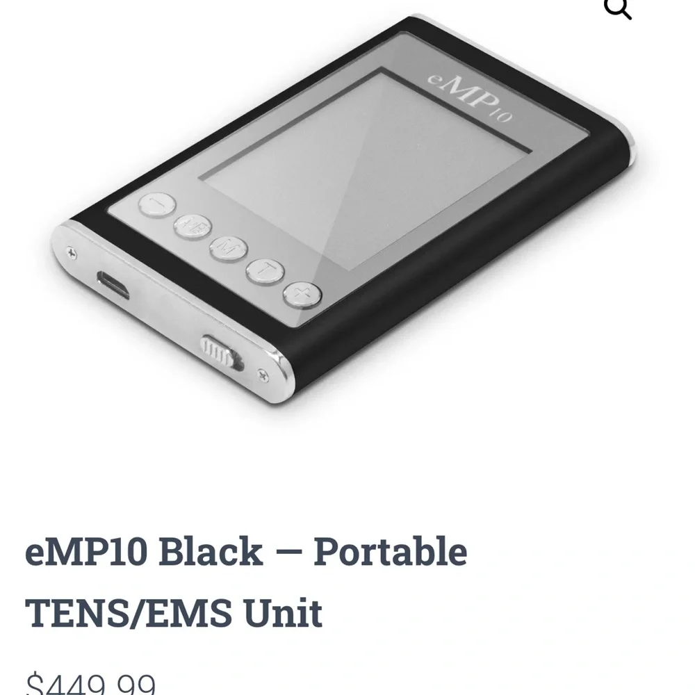 eMP10 TENS EMS Black